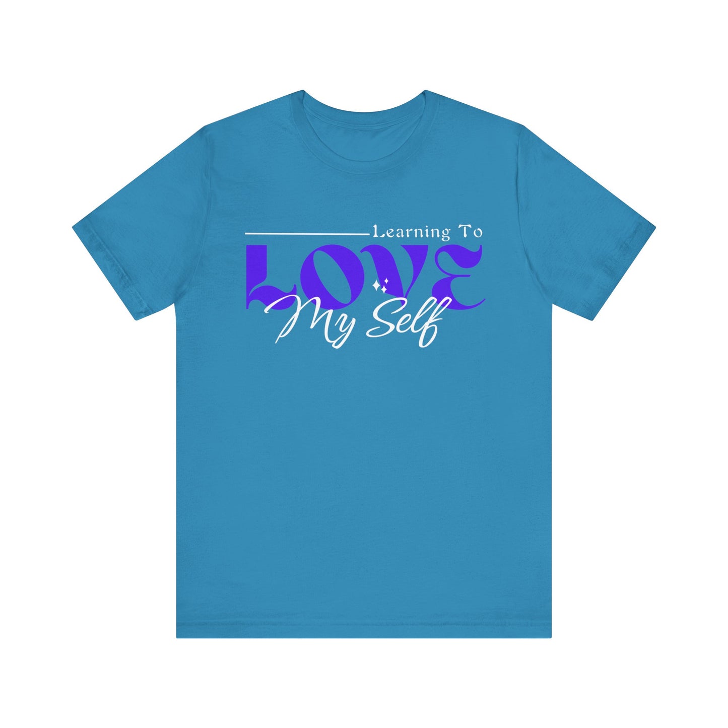 Learning To Love Myself - Self Love Mental Health Tee - Unisex T-Shirt