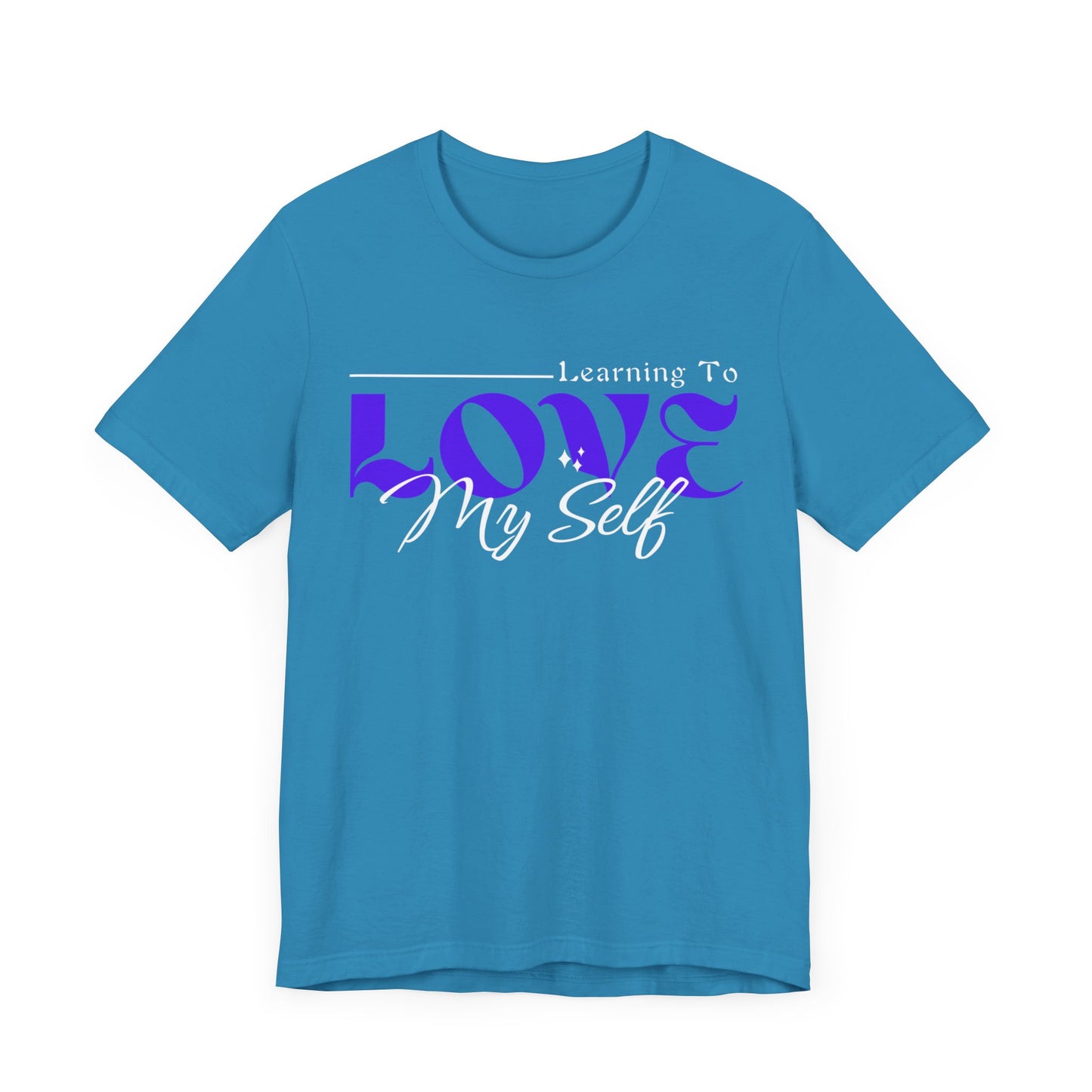 Learning To Love Myself - Self Love Mental Health Tee - Unisex T-Shirt