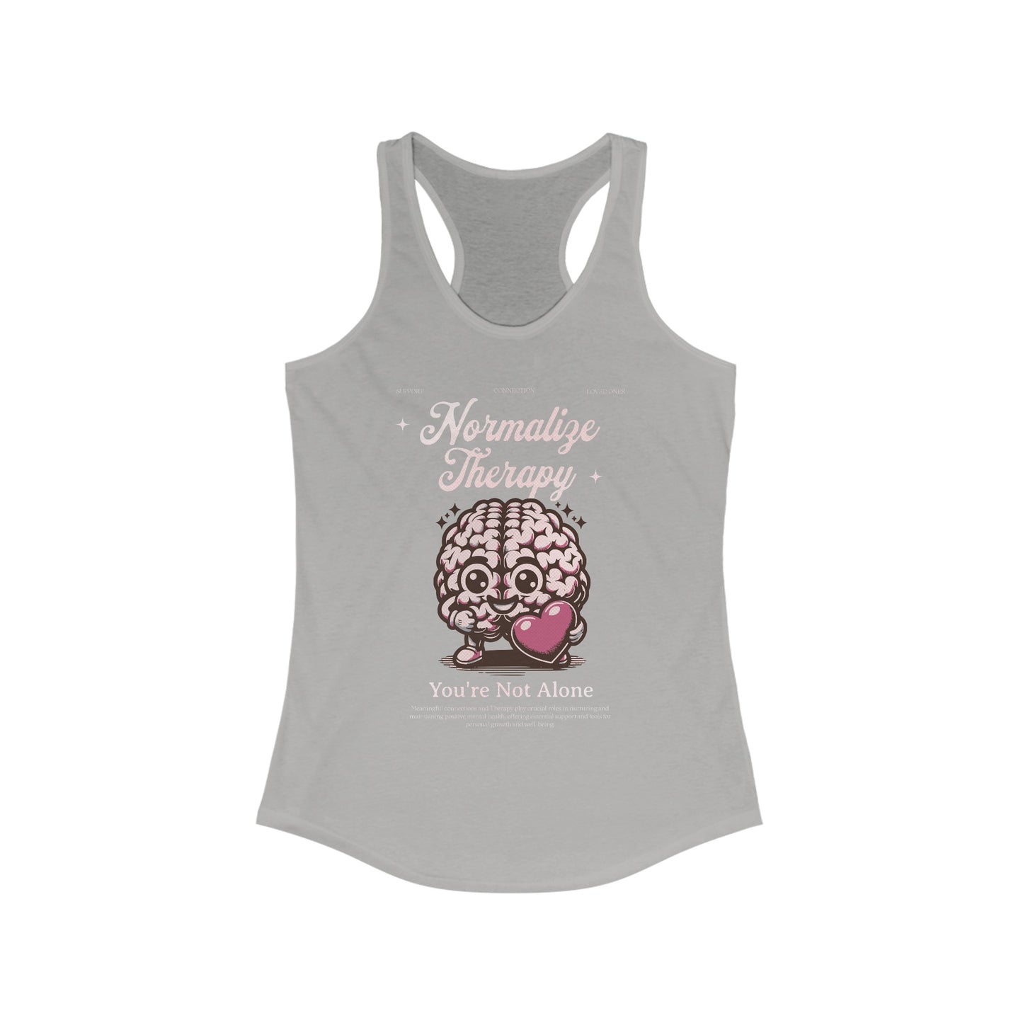 Normalize Therapy - Mental Health Tank - Women's Ideal Racerback Tank