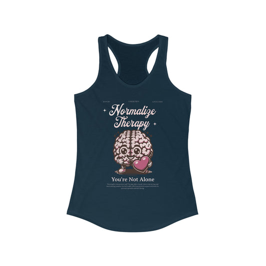 Normalize Therapy - Mental Health Tank - Women's Ideal Racerback Tank