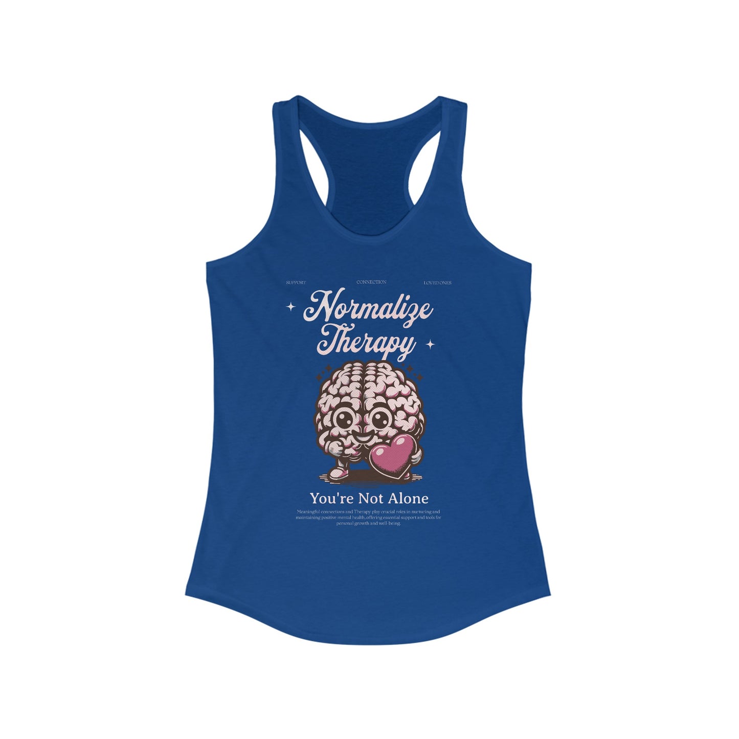 Normalize Therapy - Mental Health Tank - Women's Ideal Racerback Tank