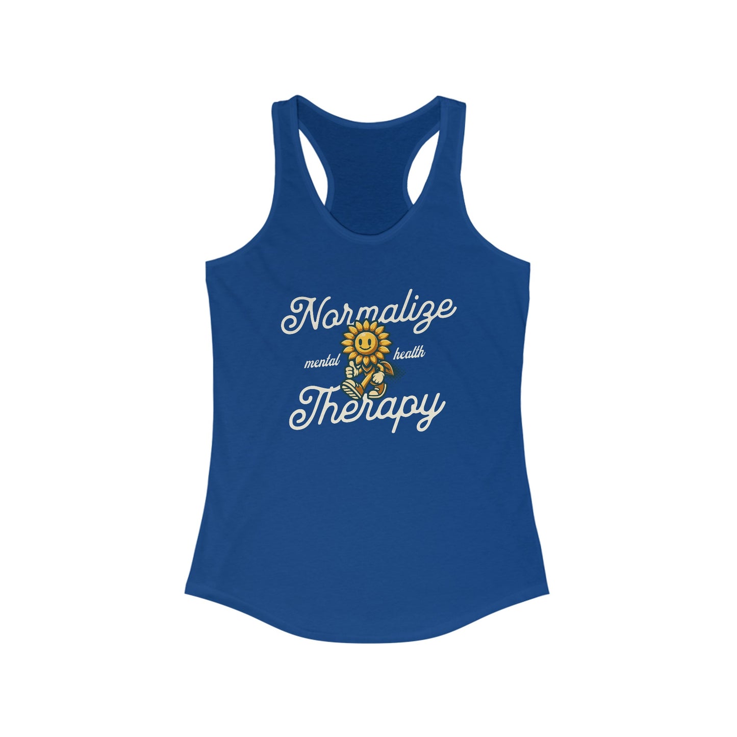 Normalize Therapy - Mental Health Tank - Women's Ideal Racerback Tank