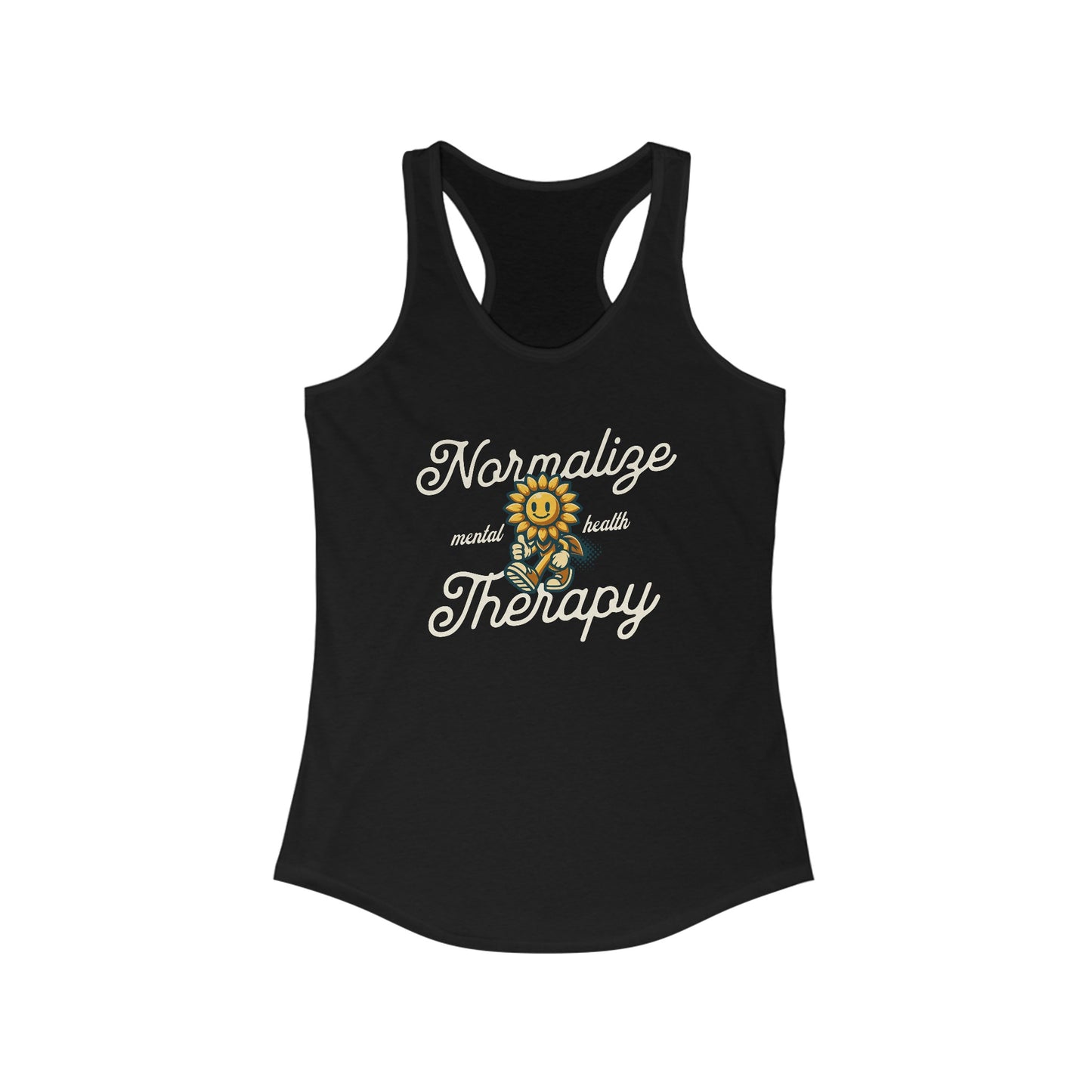 Normalize Therapy - Mental Health Tank - Women's Ideal Racerback Tank