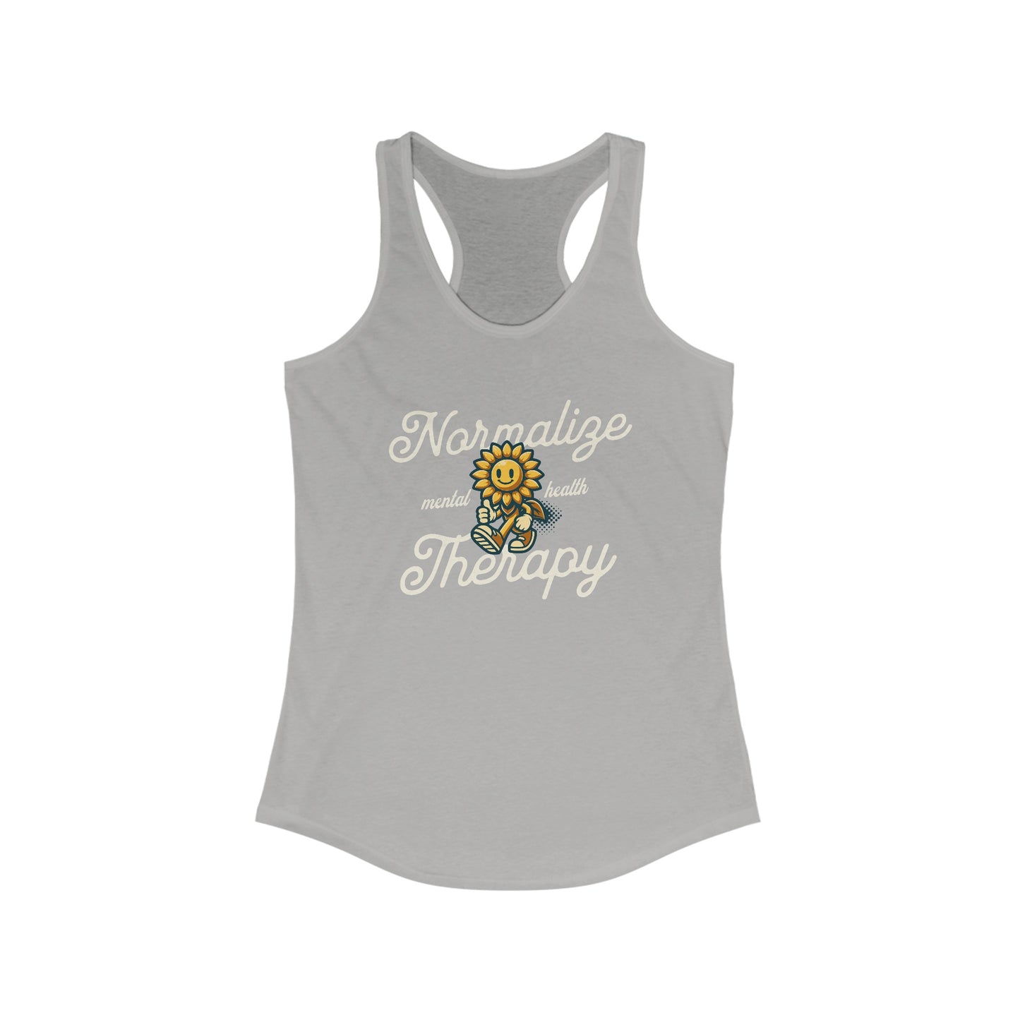 Normalize Therapy - Mental Health Tank - Women's Ideal Racerback Tank