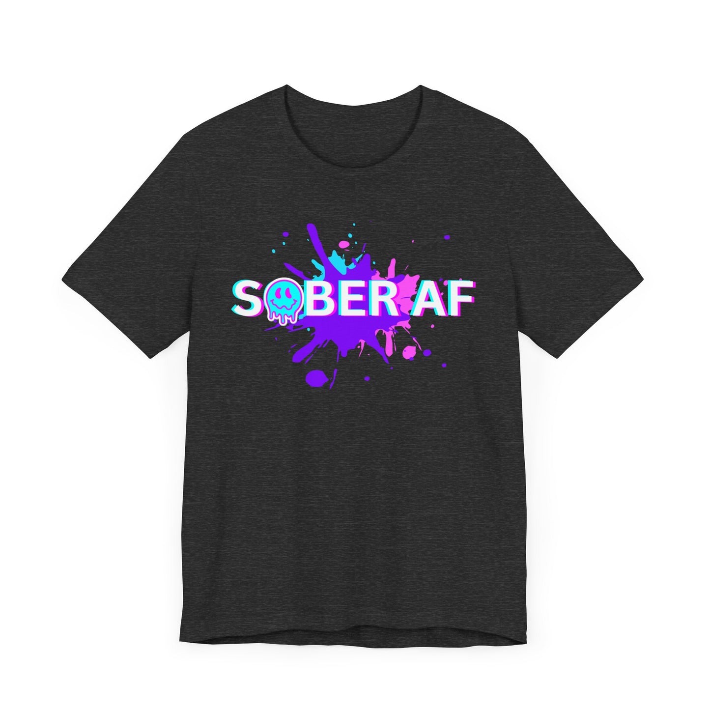 Sobriety Tee - Sober AF - Unisex Recovery T-Shirt