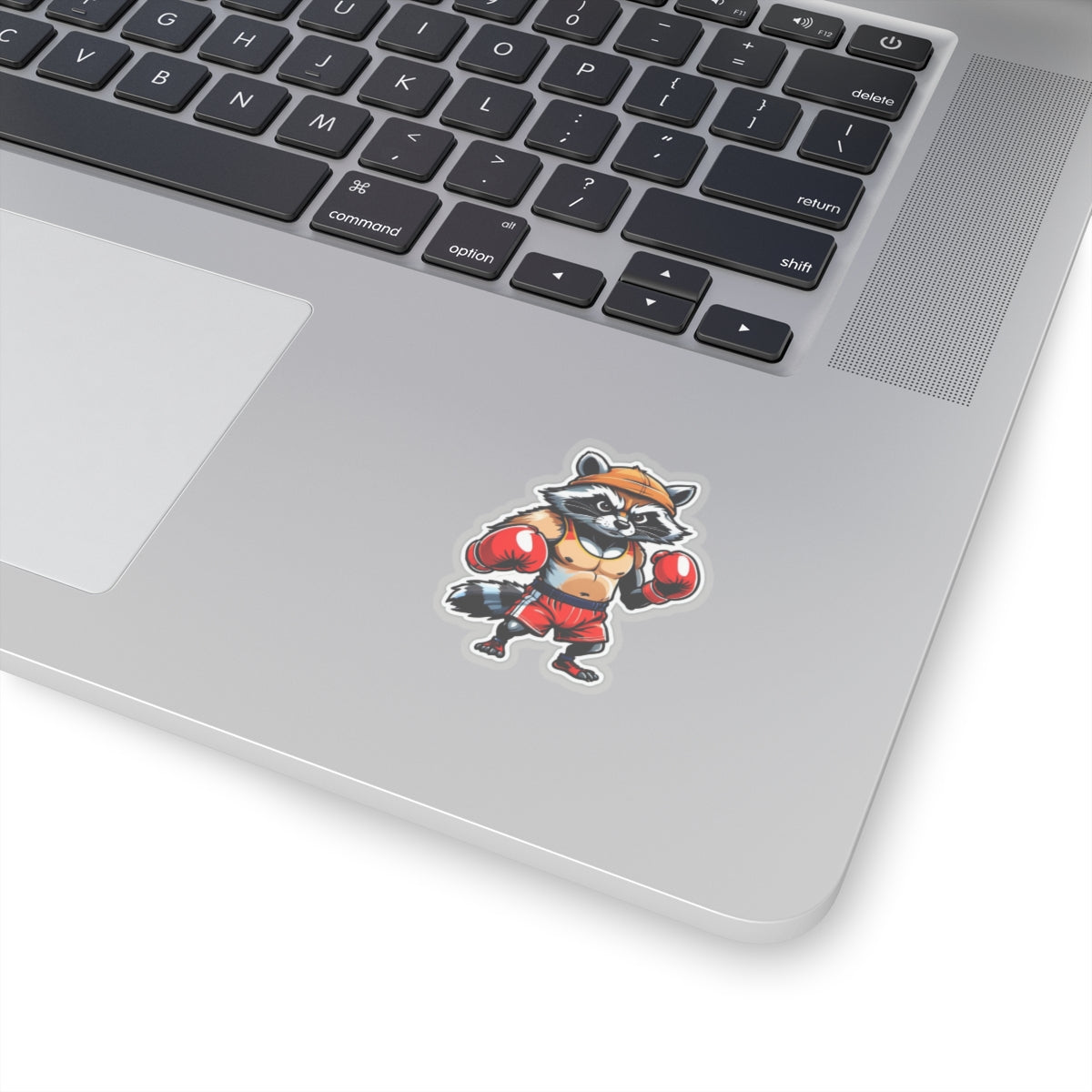 Angry Raccoon Boxer 2 - Kiss-Cut Stickers