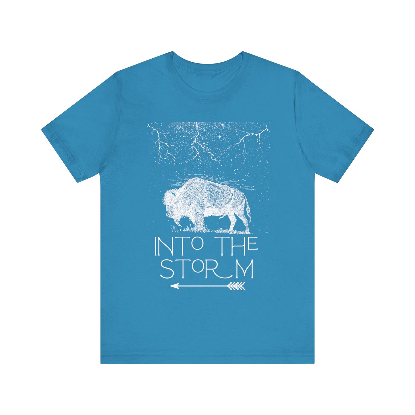 Mental Health - Buffalo Into The Storm T-shirt - Cool Jersey Tee