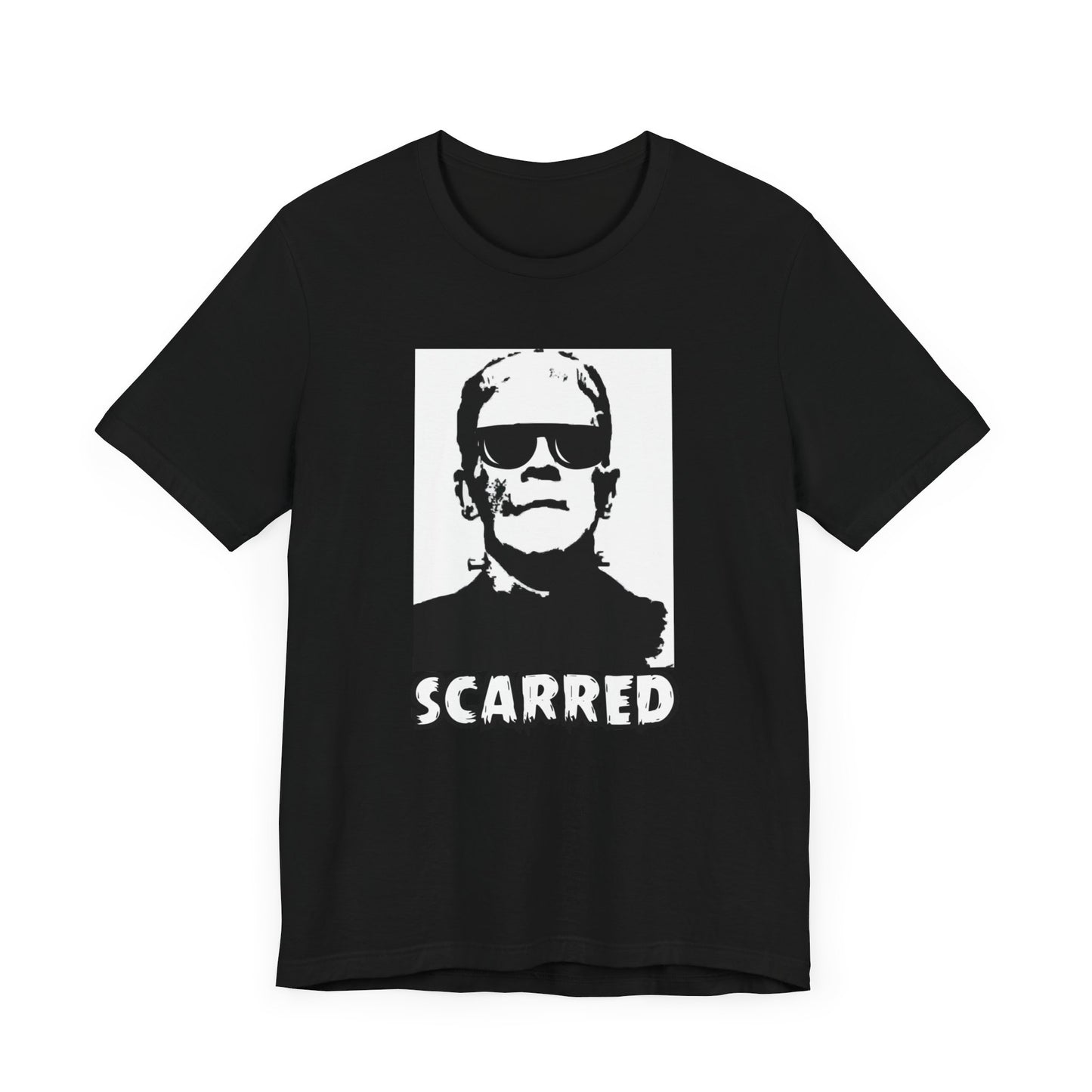 Frankenstein Tee - Scarred - Unisex Mental Health T-Shirt