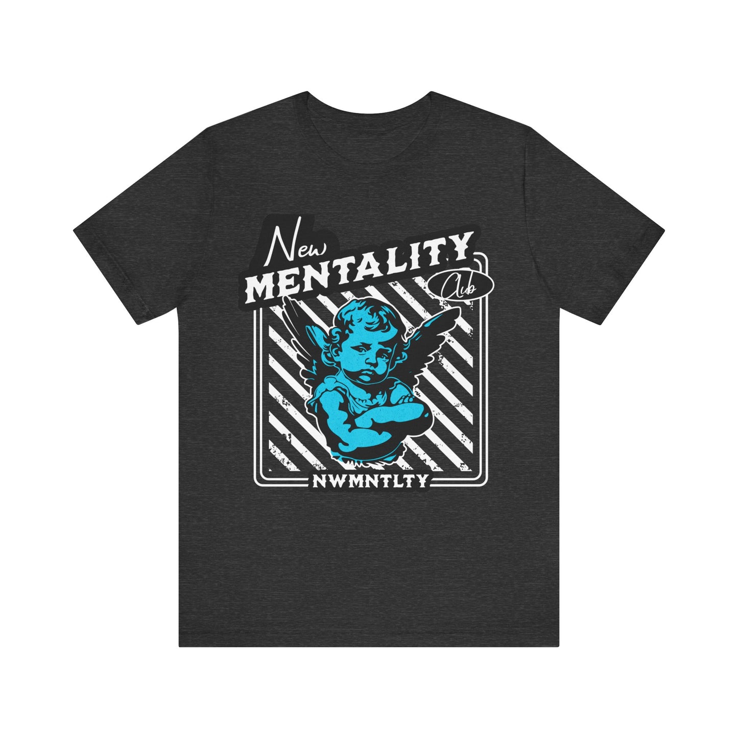 Mental Health Tee - New Mentality Club - Cherub - Unisex Mental Health and Recovery T-Shirt