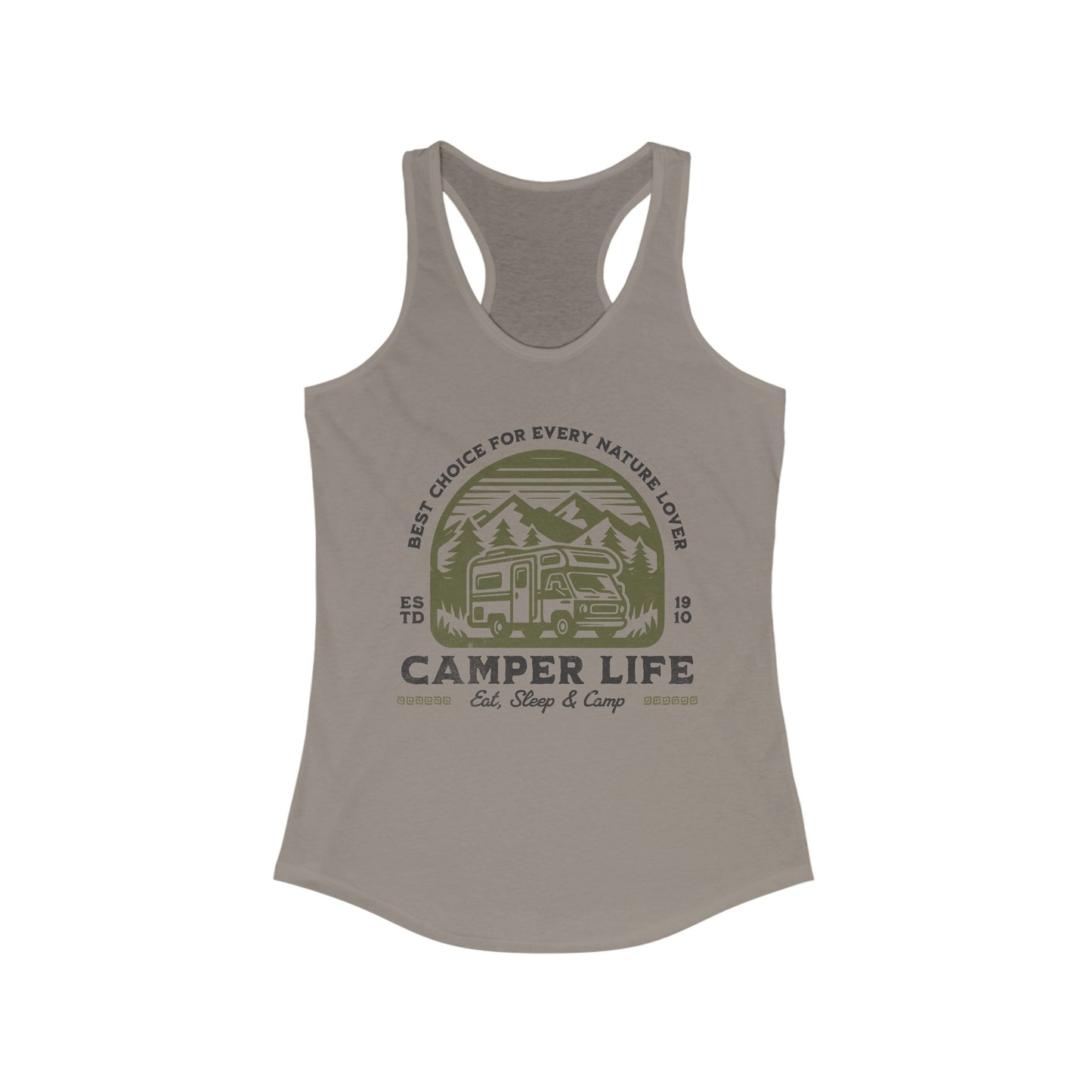 Adventure Camper Tank - Camper Life - Womens American Camper Racerback Tank