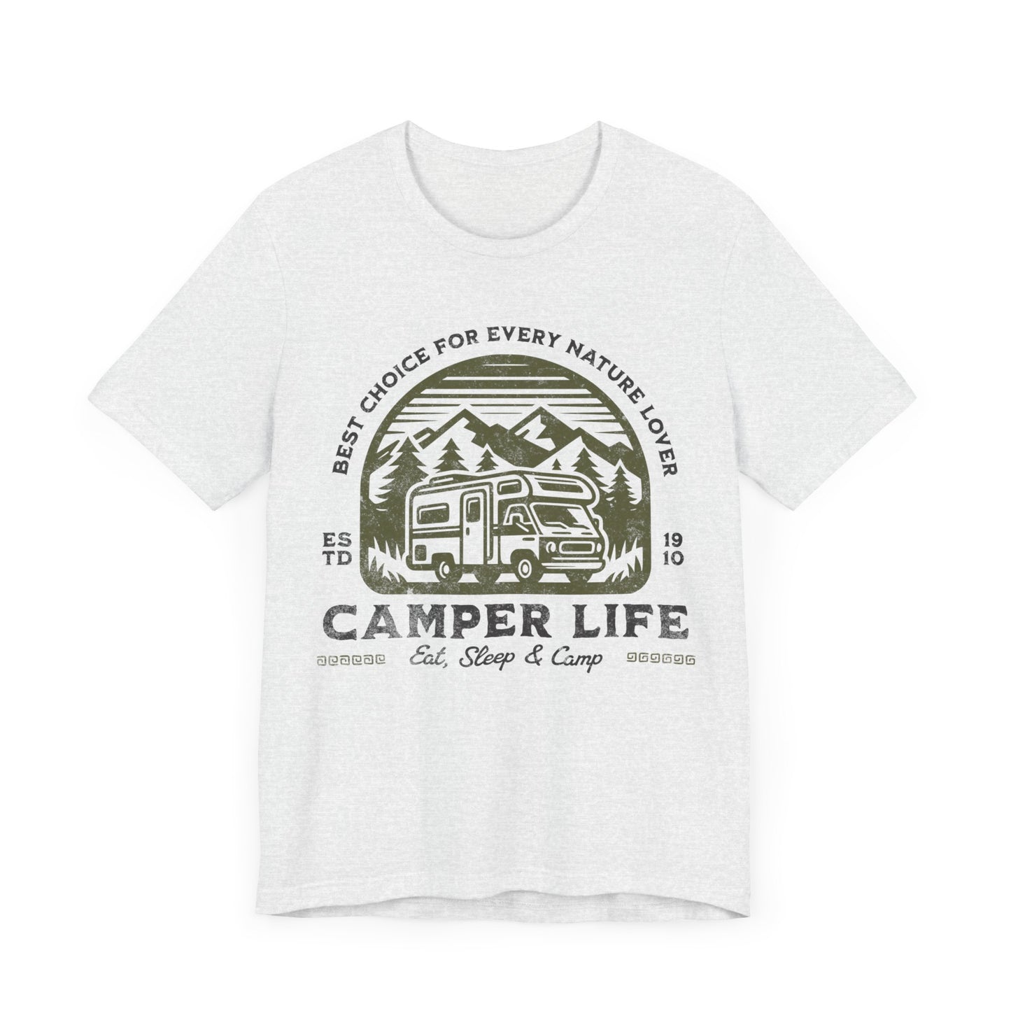 Adventure Camper Tee - Camper Life - Unisex American Camper T-Shirt