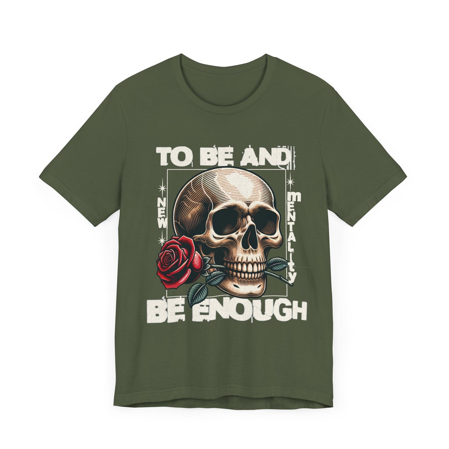 Mental Health Tee - To Be And Be Enough - Unisex Mental Health and Recovery T-Shirt