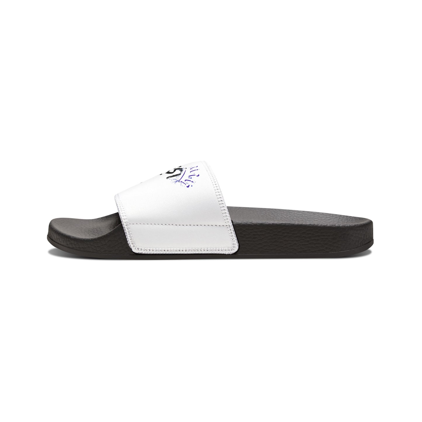 Addiction Recovery Sliders - Manifest That Shit - Removable-Strap Mental Health Sandals