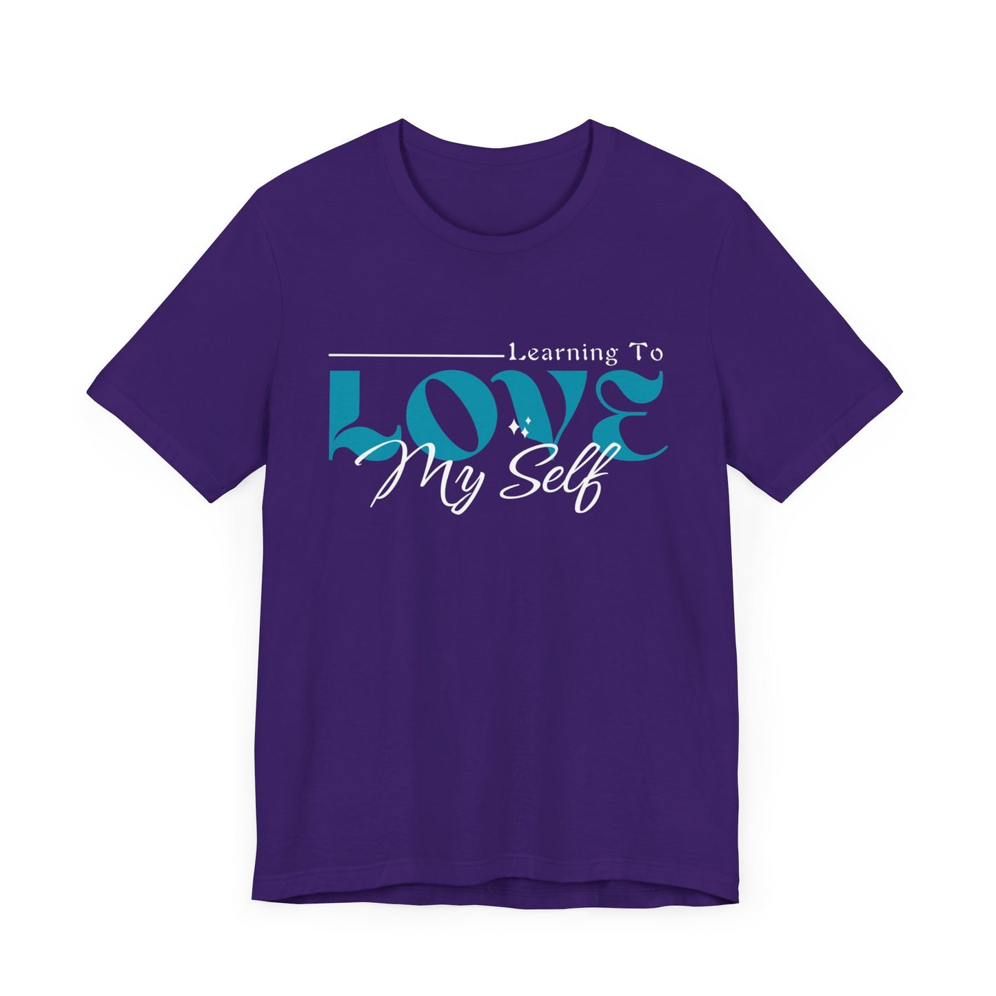 Learning To Love Myself - Self Love Mental Health Tee - Unisex T-Shirt