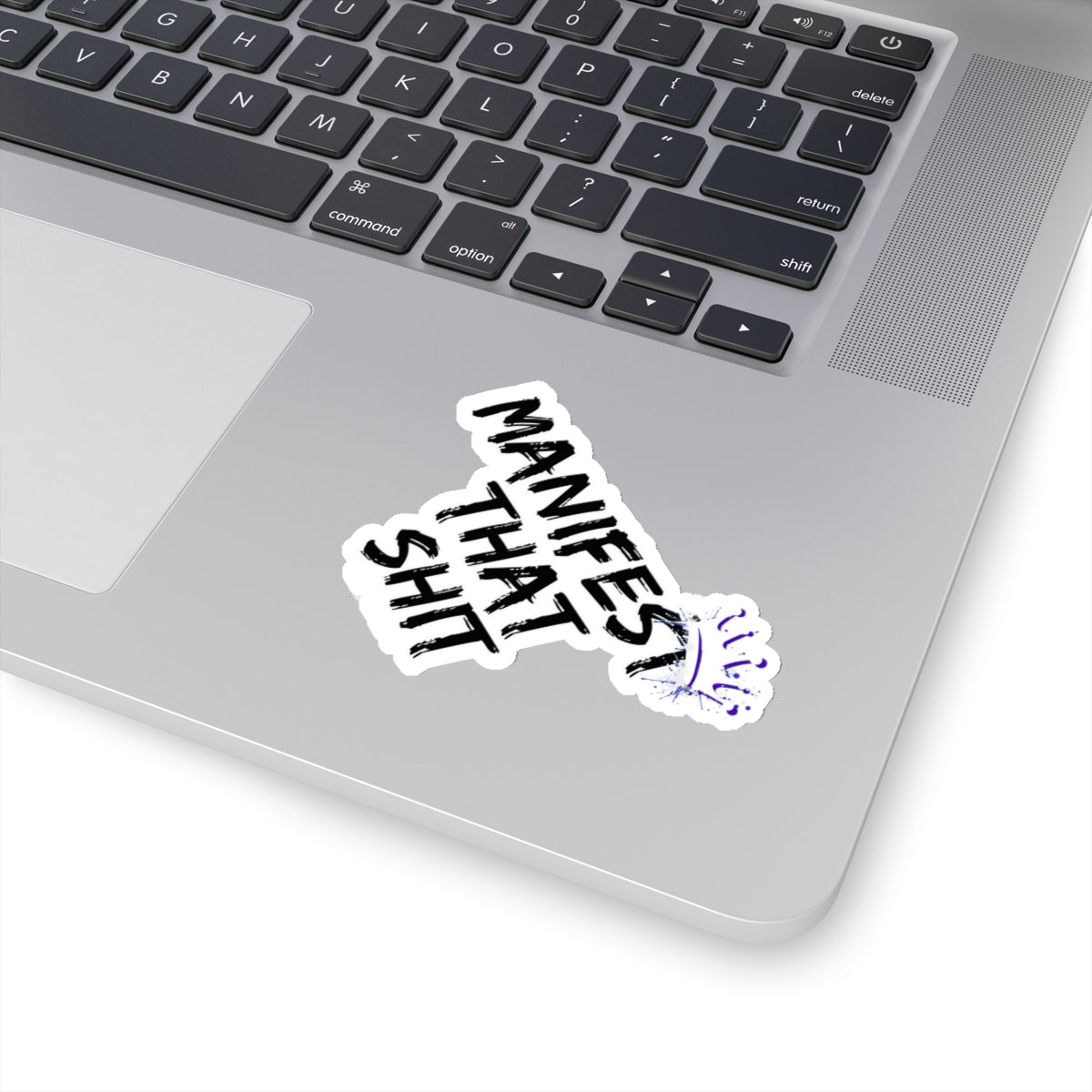 Addiction Recovery Sticker- Manifest That Shit - Kiss-cut Mental Health Sticker