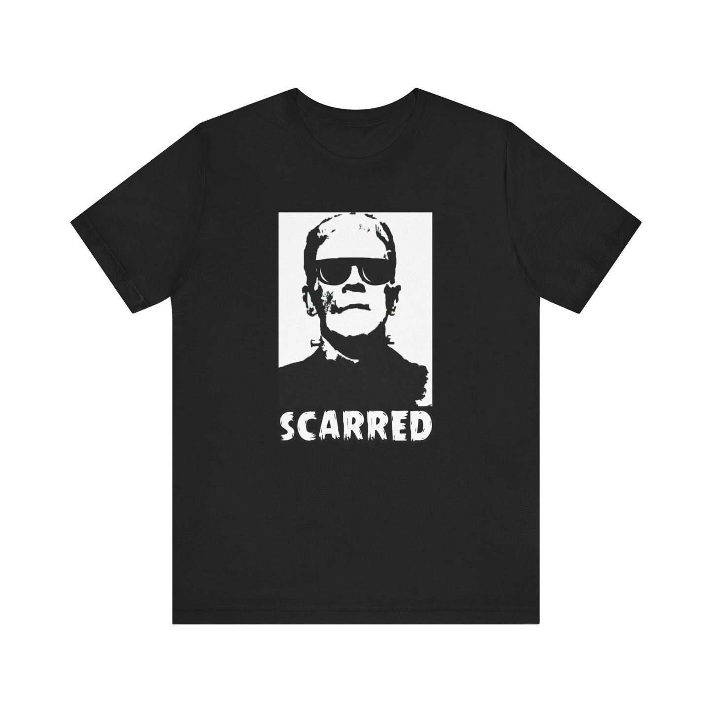 Frankenstein Tee - Scarred - Unisex Mental Health T-Shirt